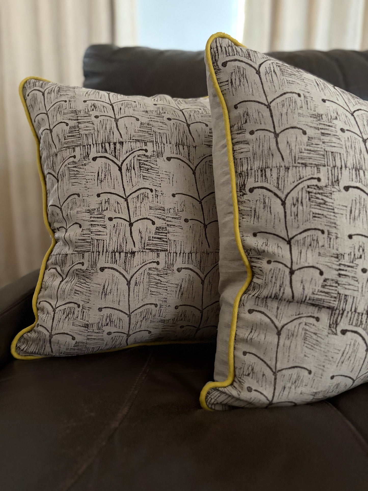 Block Printed Cushion