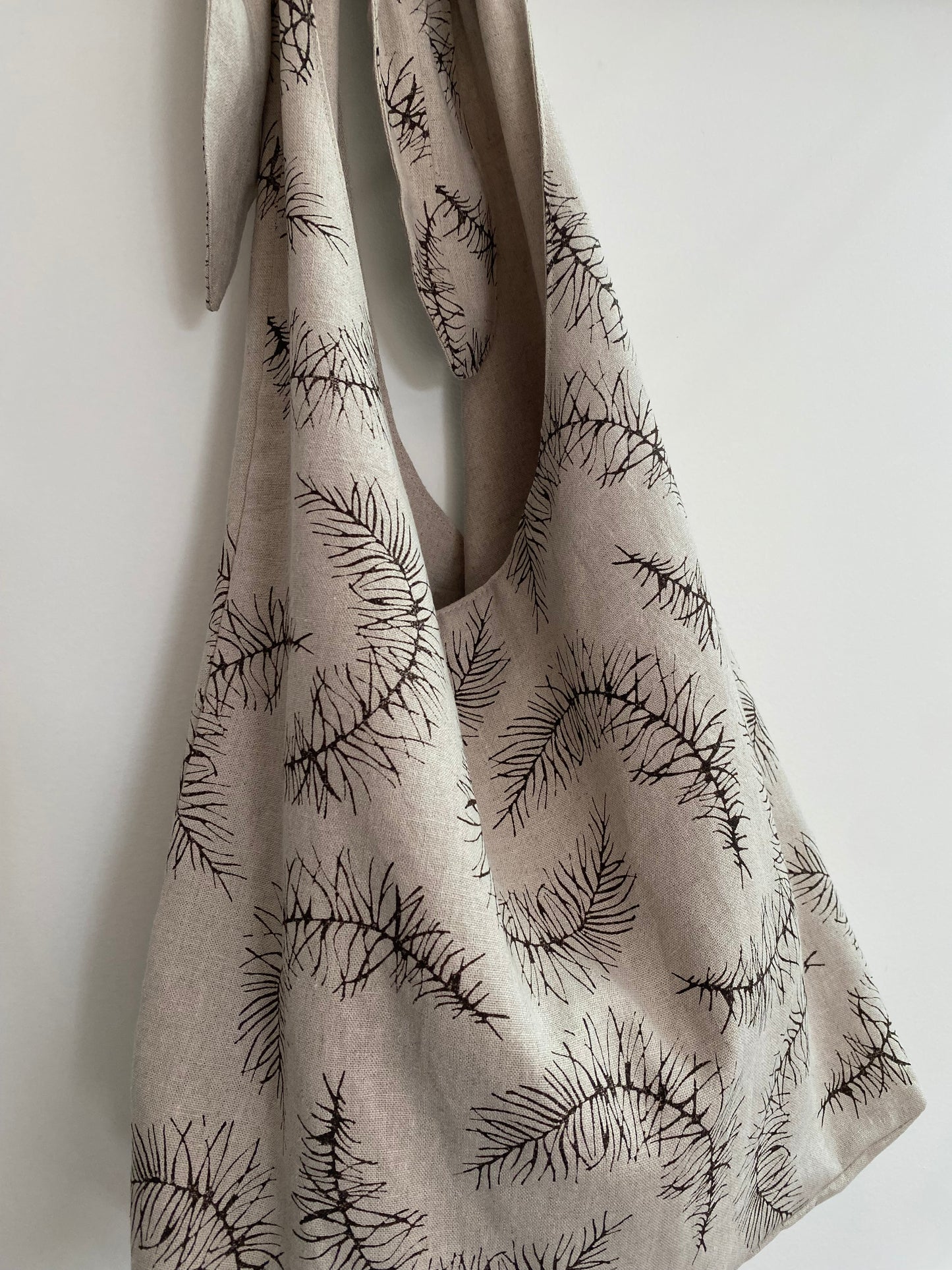 Block Printed Hobo Bag