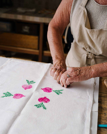 Tea Towel Block Printing Workshop