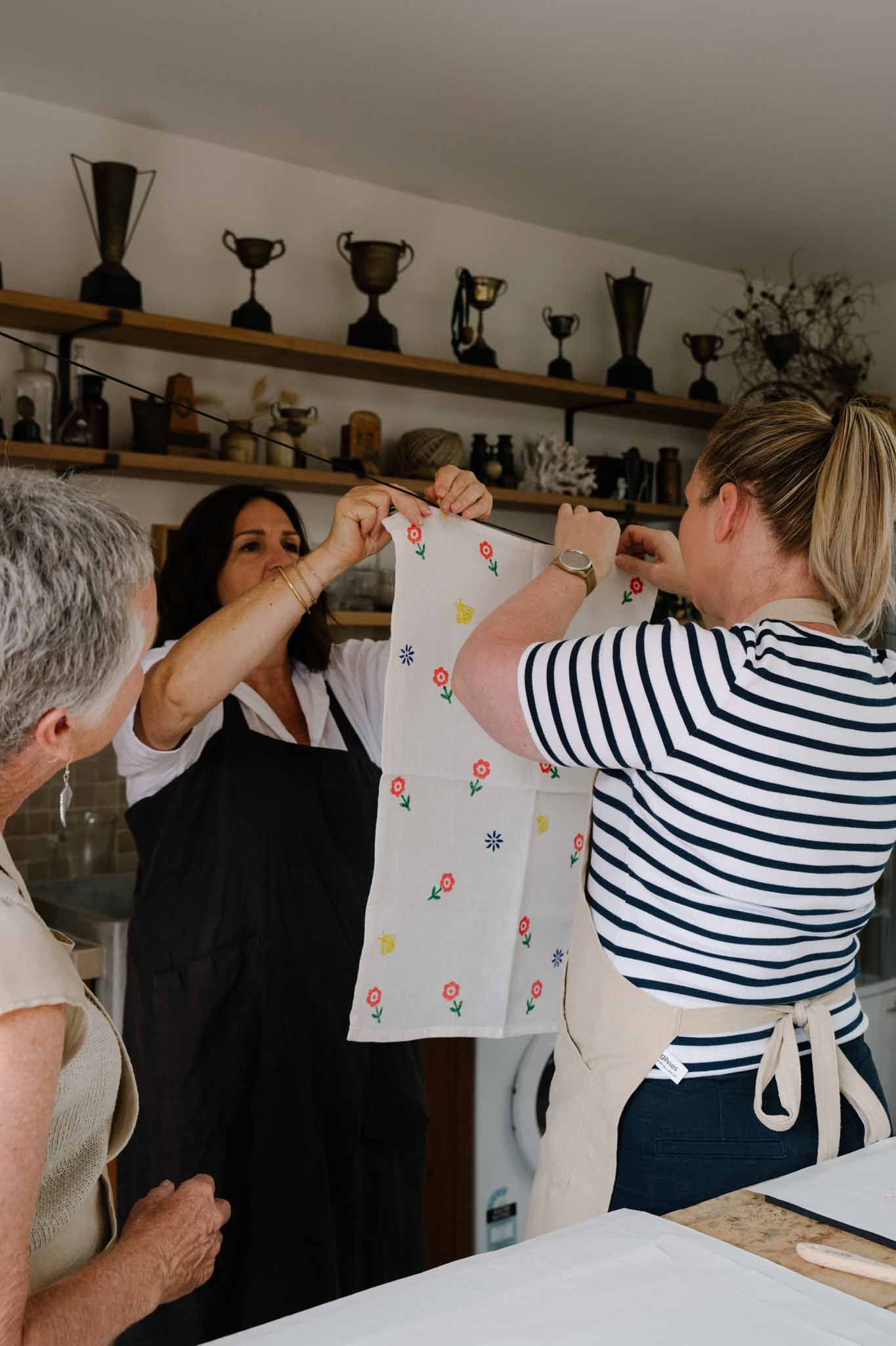 Tea Towel Block Printing Workshop