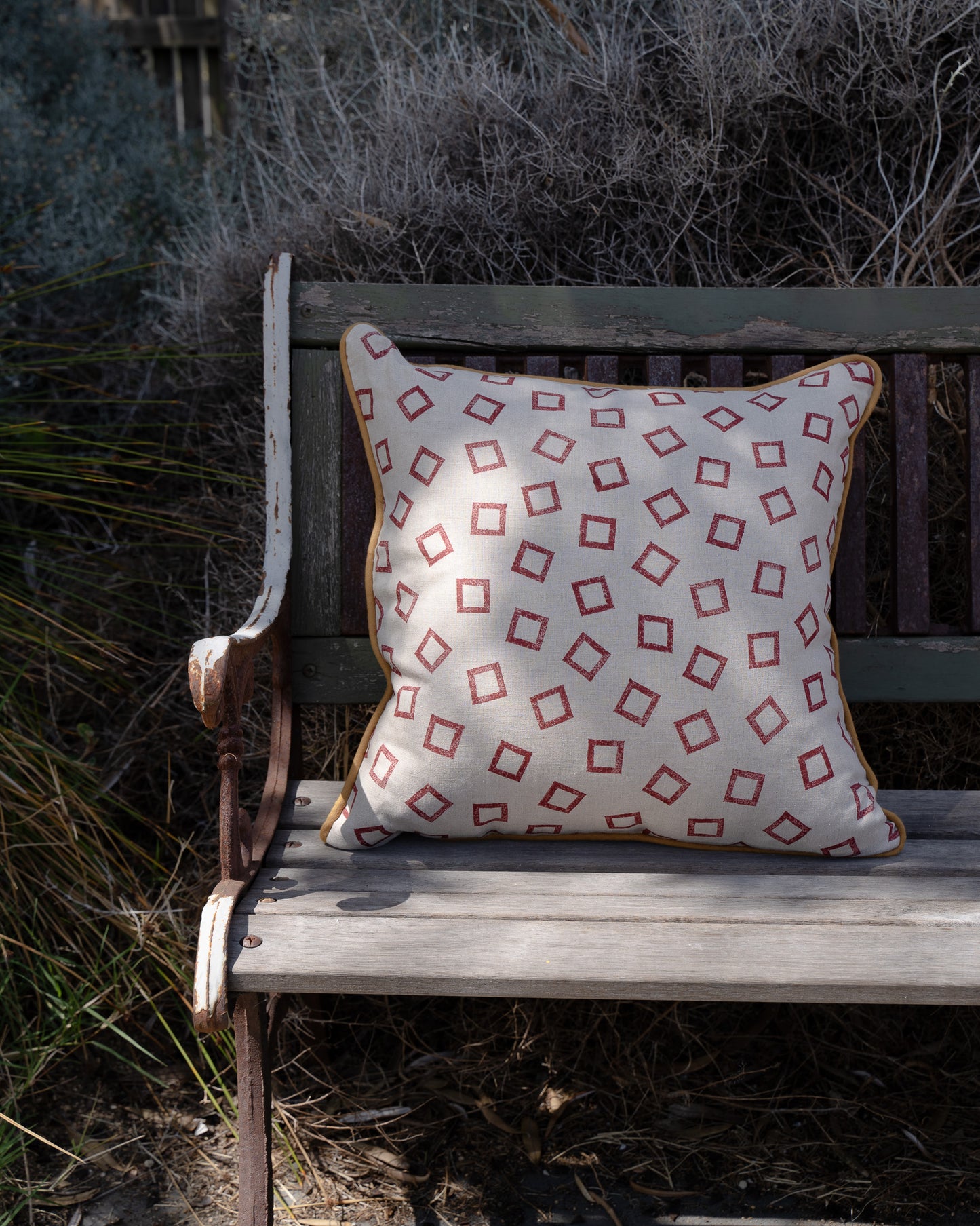 Block Printed Cushion