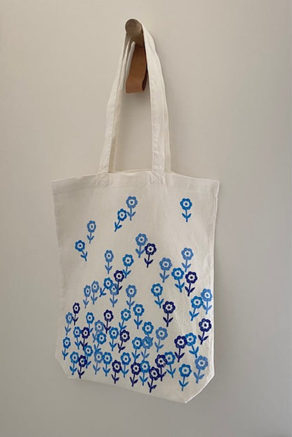 Block Printed Tote Bag