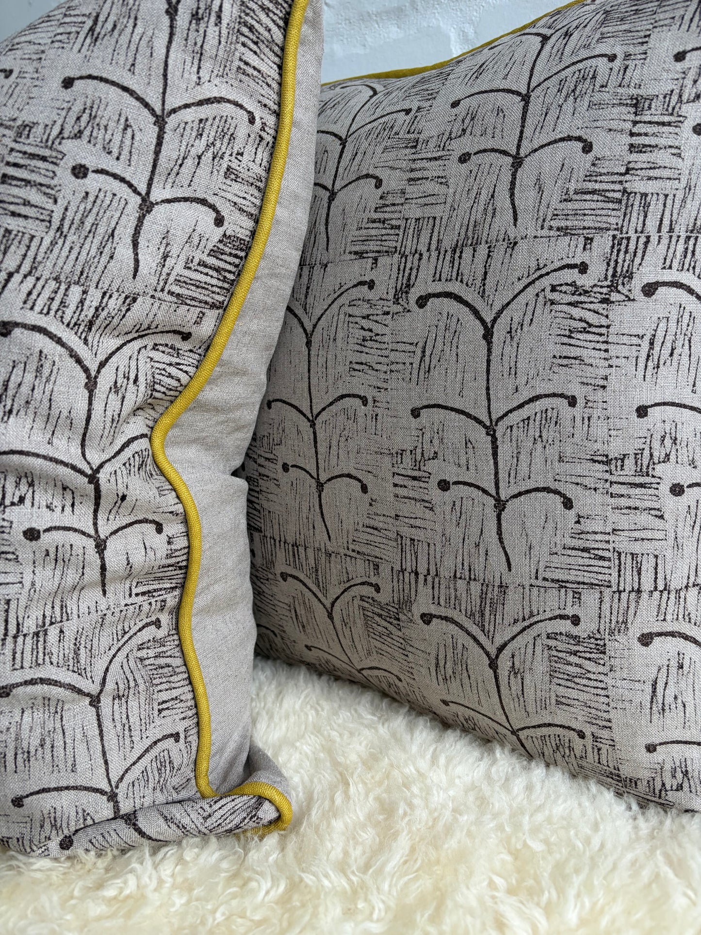 Block Printed Cushion