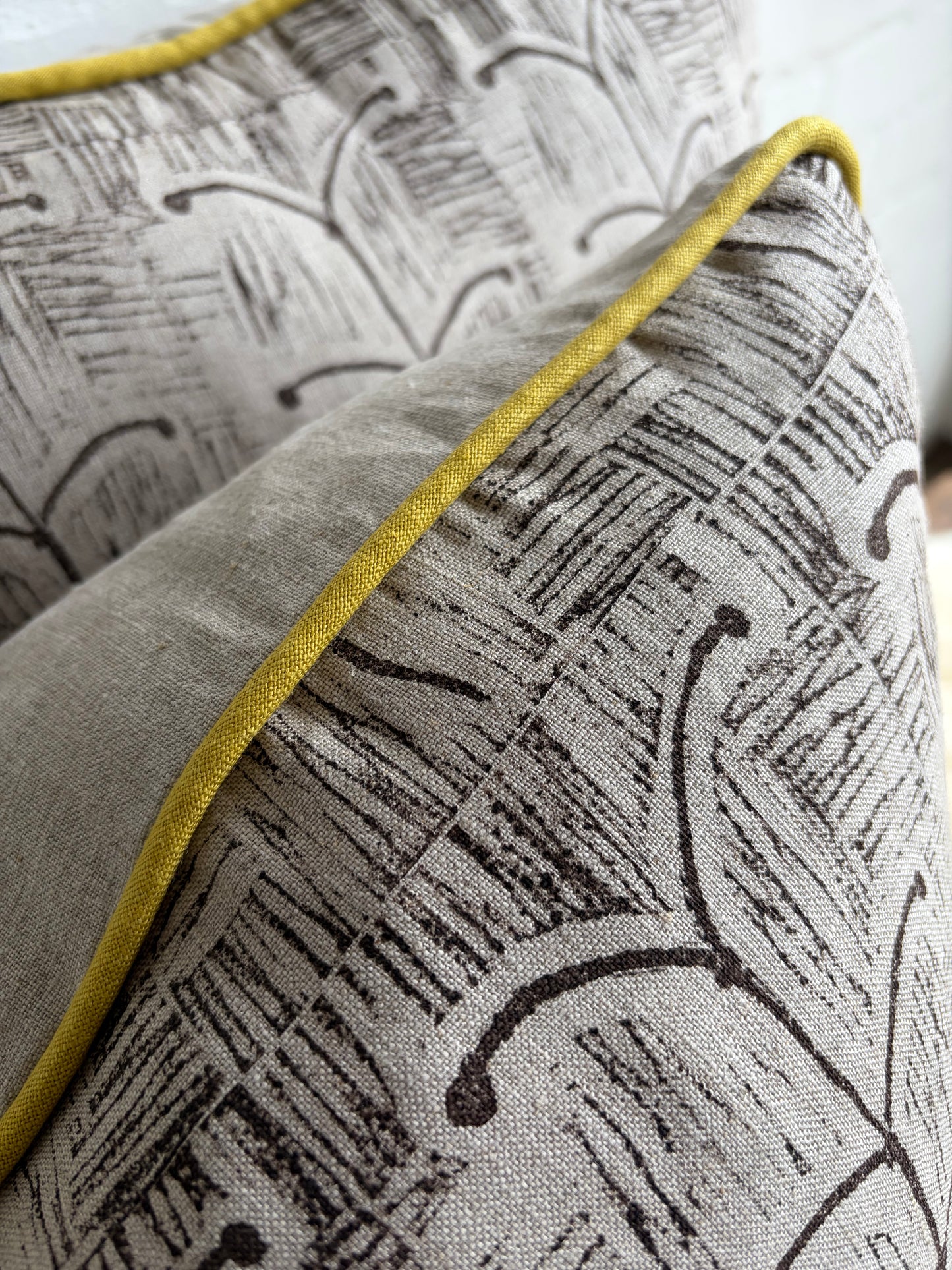 Block Printed Cushion