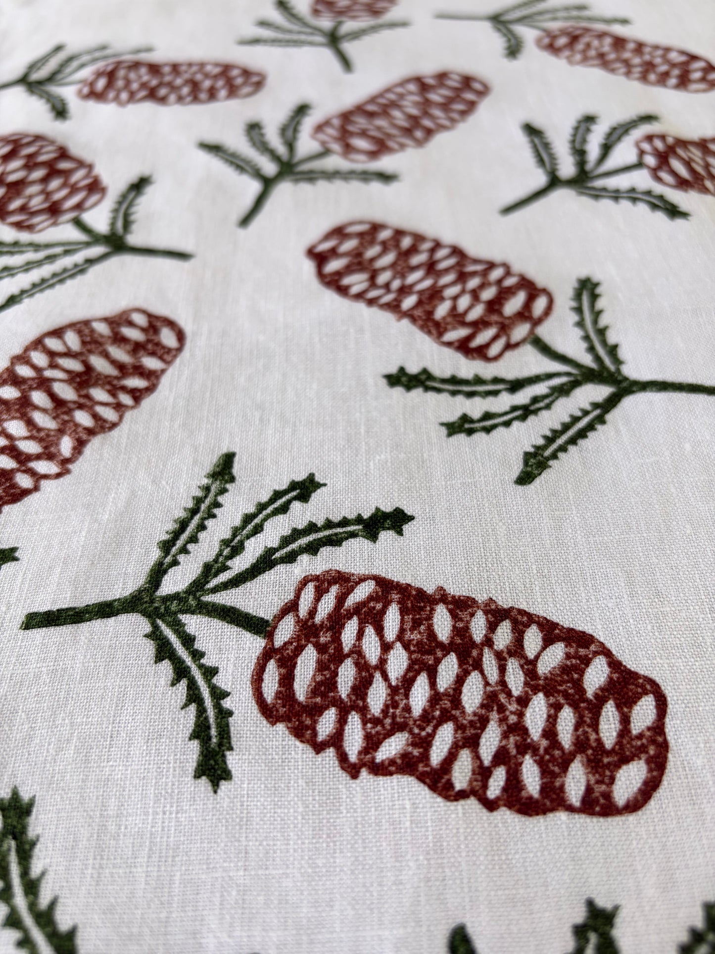 Australian Native Series Banksia Seed Cone Hand Towel