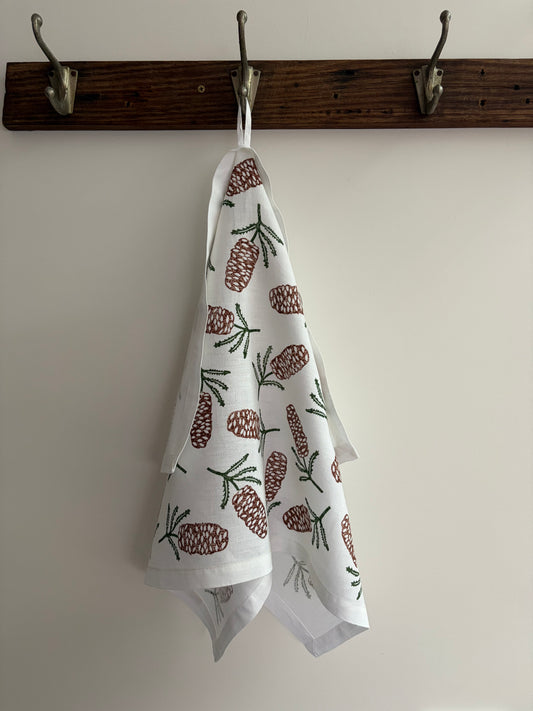 Australian Native Series Banksia Seed Cone Hand Towel