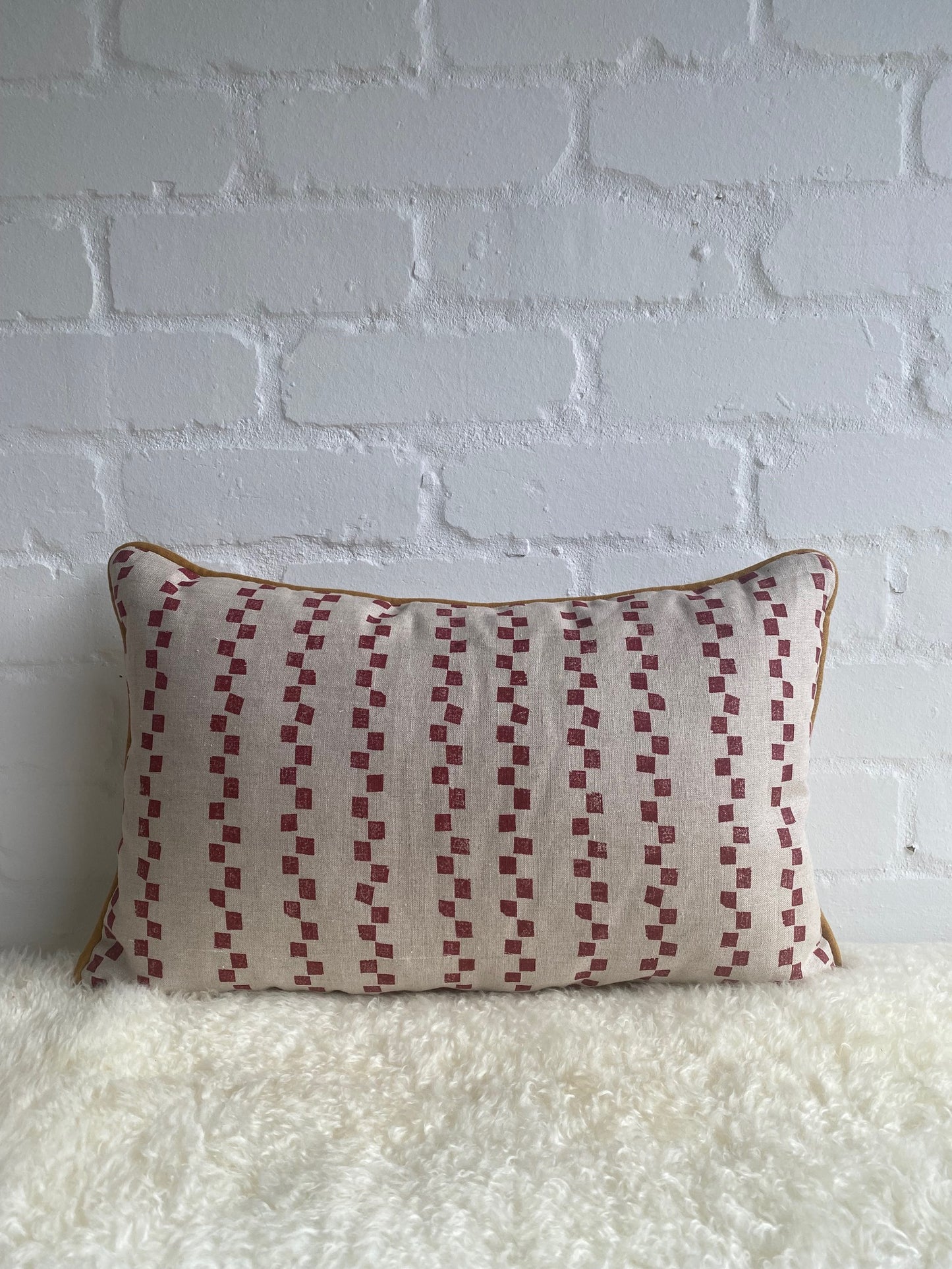 Block Printed Cushion