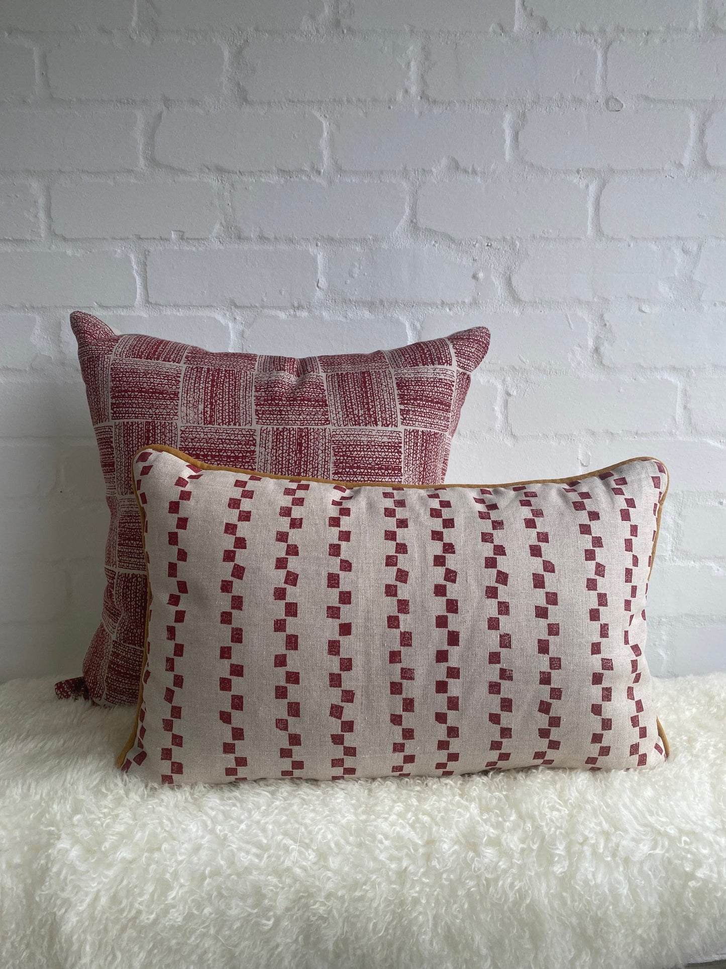 Block Printed Cushion