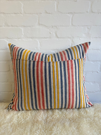 Vintage French Linen Cushion