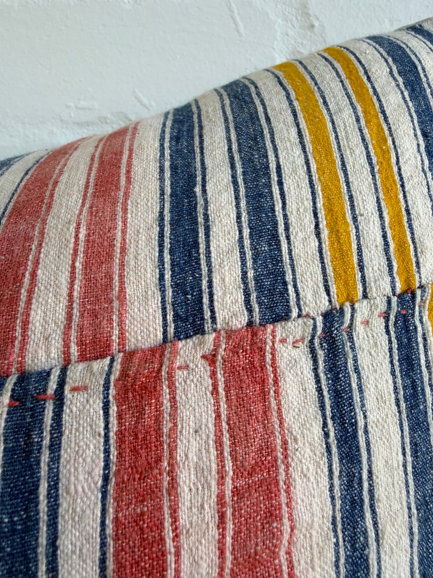 Vintage French Linen Cushion