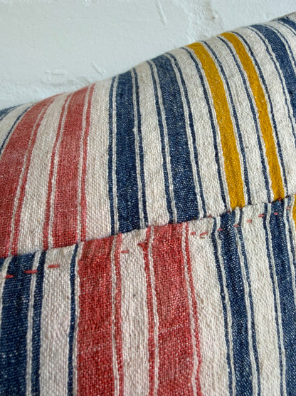 Vintage French Linen Cushion
